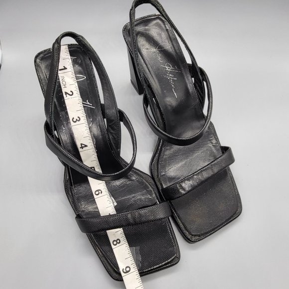 Joan Helpern Y2K Block Heel Sandals - Picture 16 of 16
